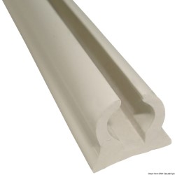 PVC-Leiste, flexibel weiß f. Verdecke 4 m 